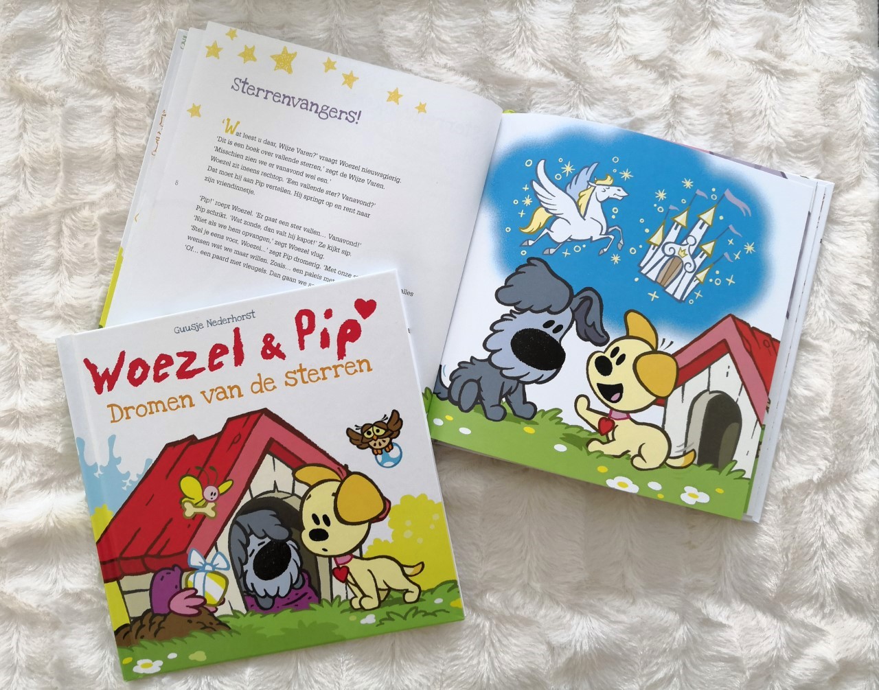 Onderdrukking Geavanceerd omhelzing Kinderboeken | Woezel & Pip - Dromen van de sterren - Lovethesmellofbooks.nl